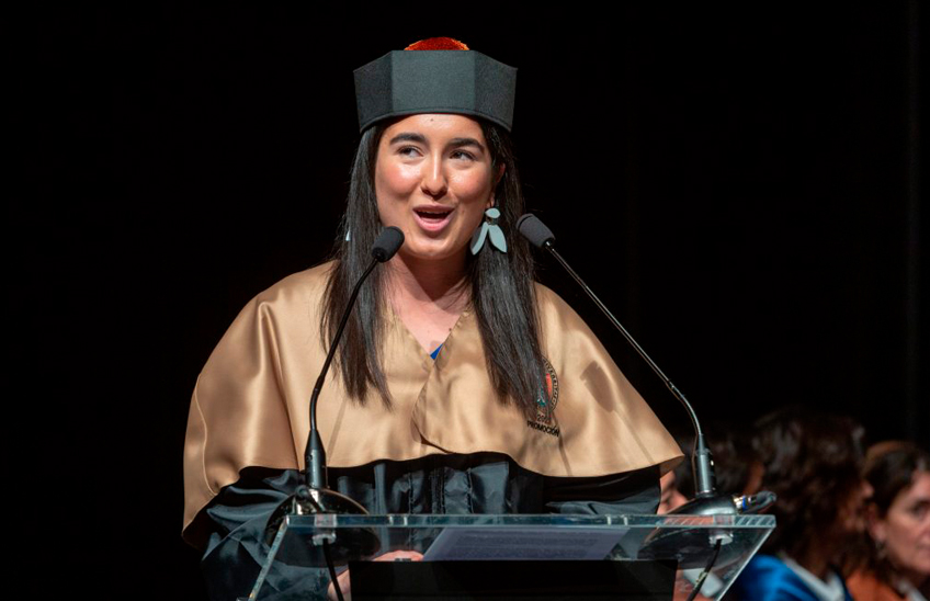 Julia Díaz Martínez, student of the Master's Degree in Artificial Intelligence 