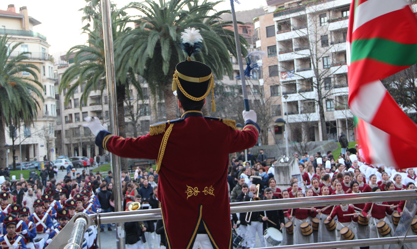 Tamborrada also in Madrid