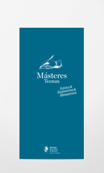 Brochure Tecnun "Masters".